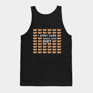 Hot Dog Diet Tank Top